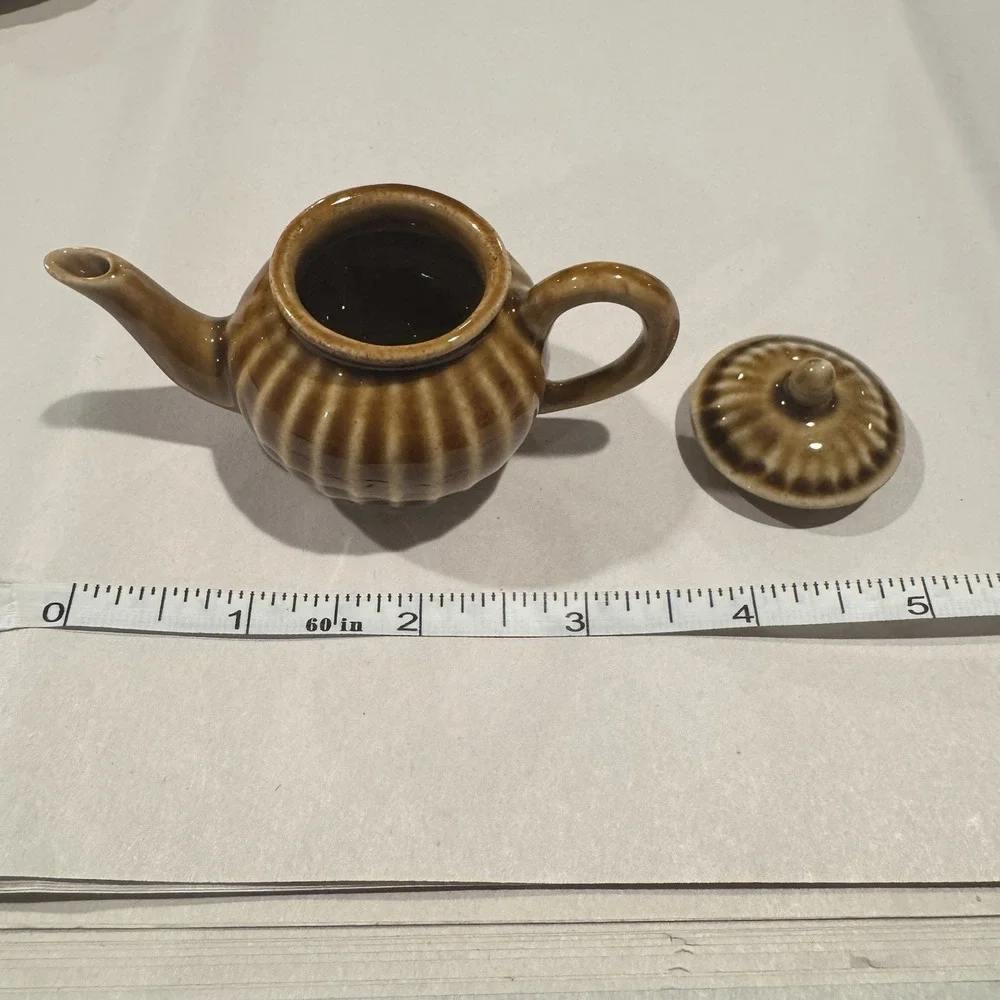 Vintage Miniature Tea Set 8 Pcs Made in Thailand